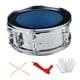 thumbnail image 2 of Tambor De 13 Pulgadas Con Correa Para El Hombro, Instrumentos Musicales Para Ni?os Y Adolescentes, Color Plateado, 2 of 5