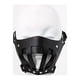 thumbnail image 4 of 1pc Breathable Faux Leather Half Face Mask for Halloween Costume and Sexy Cosplay, 4 of 4