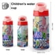 thumbnail image 2 of Mia y CodieBotella de Agua con Tapa Pop Top de Un Toque, Acero Inoxidable, a Prueba de Fugas, para Deportes, Botella Infantil rosa 12 oz, 2 of 6