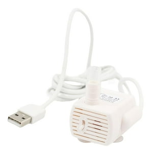 Genérico - Bomba De Agua Para Gatos Alimentada Por Usb - Silencioso 5 V Para Dispensador De Agua Para Mascotas Sin Luz