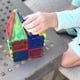 thumbnail image 4 of Set de construcción magnético CreateOn Crayola Mini Pip-Tiles, 24 piezas, 4 of 9