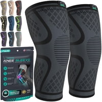 Rodillera Modvel Compression Para Mujeres Y Hombres, Paquete De 2