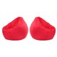thumbnail image 5 of 2 piezas de bolsa de frijoles de almacenamiento de animales de peluche a prueba de agua cubierta roja, 5 of 5