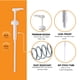 thumbnail image 3 of Dispensador de detergente para ropa con jarra de vidrio, paquete de 4 unidades, 4.8 L, Fastrack, 3 of 7