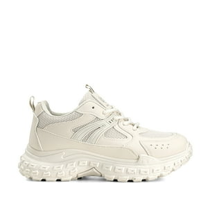 Zapatillas Beige Casual Mujer Weide Sl03