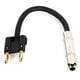 thumbnail image 1 of Adaptador De Altavoz Hosa Bnp 116bk 6 35 Mm Ts A Dual Banana, 1 of 1