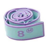 Magideal - Banda Elástica Para Yoga, Cinturón De Estiramiento Segmentado Multifuncional, Banda De Resistencia Para Fitness Y Pilates, Banda De Estiramiento Para Azul