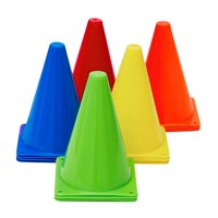 Linea Sport - Set 10 Conos De Entrenamiento 18 Cm Deporte Y Tráfico