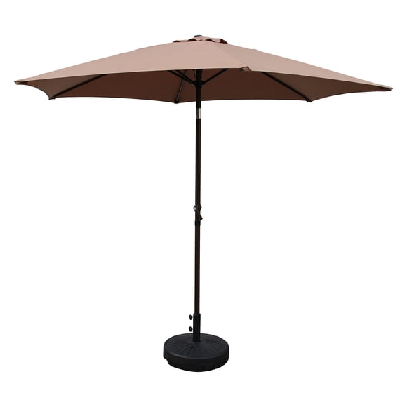 Sombrilla para Patio International Caravan St. Kitts 274 cm Caqui