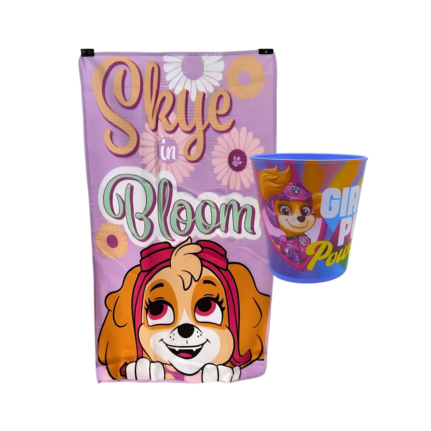 Genérico - Toalla De 30x50cm Balde Playa Dibujo Animado Cachorra Multiuso