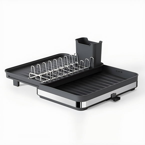 Secaplatos Escurridor Cocina Acero Inoxidable Plegable Loza