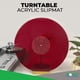 thumbnail image 5 of Tapete Deslizante Para Tornamesa De Acrílico Para Tocadiscos Lp De 12, 5 of 7