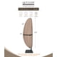 thumbnail image 3 of Funda para sombrilla de patio ULTCOVER 600D impermeable 3,5-4,3 m, 3 of 8