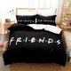 thumbnail image 1 of Friends TV Movie Bedding Set Duvet Cover Sets Pillowcase Double Bedroom Decor, 1 of 5