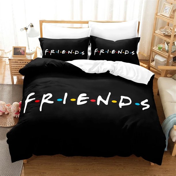 Friends TV Movie Bedding Set Duvet Cover Sets Pillowcase Double Bedroom Decor