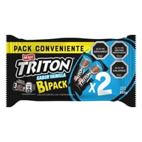 Galleta Tritón Vainilla Pack 2Un 116 G Mckay