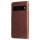 thumbnail image 3 of Funda tipo cartera para Google Pixel 7 Pro con bolsillo con cremallera y ranuras para tarjetas – Función de soporte Marrón, 3 of 6