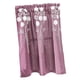 thumbnail image 5 of Cortina de ventana floral Semi-Sheer Cortina de cocina Tier Purple - 137x61cm, 5 of 5