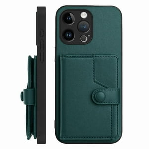 Foxdock Funda Para Iphone 14 Pro Max Con Bloqueo Rfid - Diseño Elegante Con Cierre De Botón