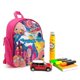 thumbnail image 3 of Padre de Familia Mochila Escolar para Niños y Niñas, Mochila Infantil Ligera de Alta Calidad, Grande y Duradera ROSA, 3 of 6