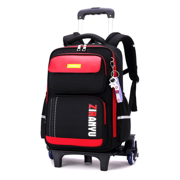 Carry On Kids' Luggage Primary Junior High School Bag Rolling Backpack for Kids Girls Boy Wheeled Bag Student Trolley Schoolbags