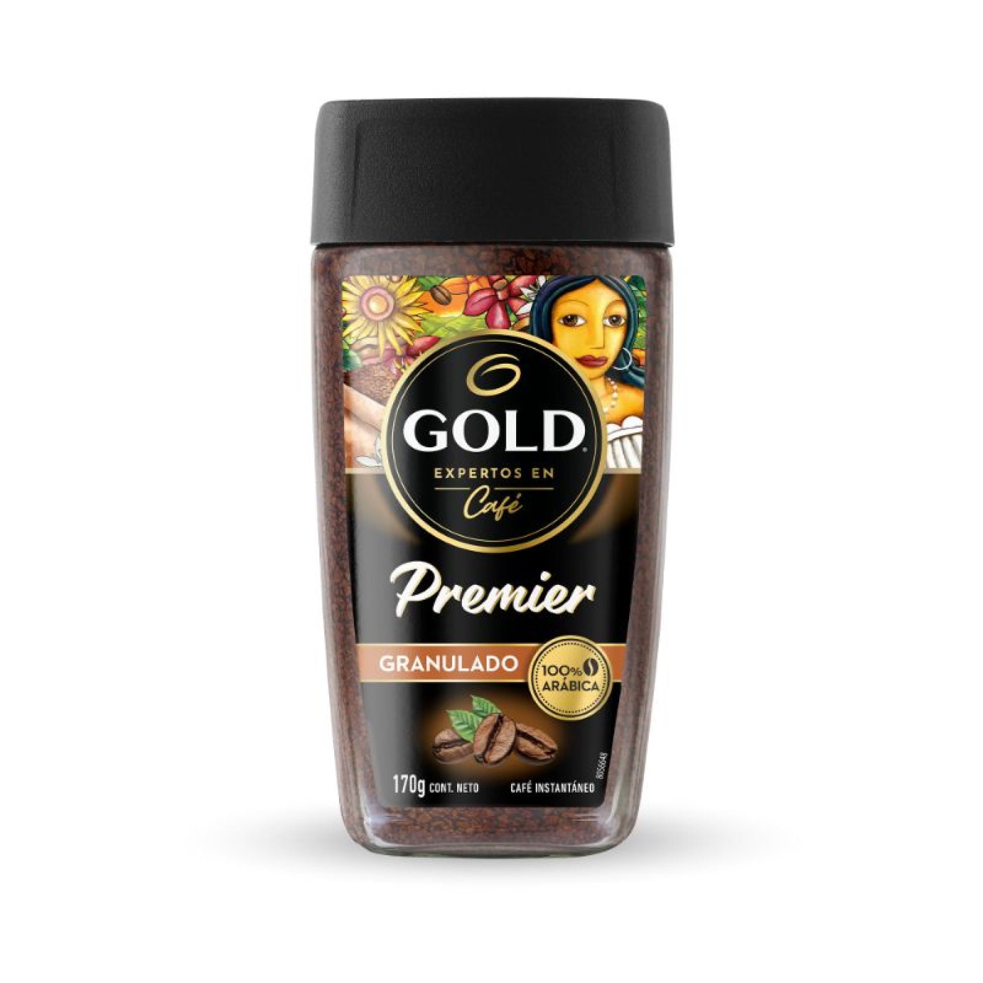 Café Granulado Premier Frasco 170 gr Gold