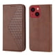 thumbnail image 2 of Funda Flip FOXDOCK para iPhone 14 Pro , Estilo Billetera con Diseño Rombo, Correa de Mano y Soporte, Uso Diario, 2 of 5
