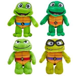 Juguete De Peluche Teenage Mutant Ninja Turtles Tales Of The Tmnt Toddler, Paquete De 4