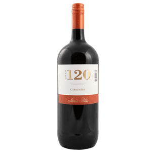 Vino Santa Rita Botellón Gran 120 Carmenere 12° 1500Cc