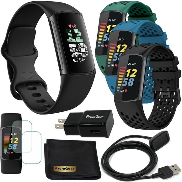 Reloj rastreador de actividad física Fitbit Charge 6 con Google Apps