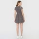 thumbnail image 3 of Vestido Mujer Corto Malla Animal Print Café Corona, 3 of 5
