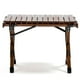 thumbnail image 3 of Mesa Plegable de Madera Oscura Para Camping Natural, 3 of 3