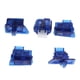 thumbnail image 4 of scooter start bocina luz intermitente faro alto interruptor bajo cubierta tapas azul, 4 of 5