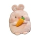 thumbnail image 1 of Juguete De Peluche De Animal, Regalo De Cumplea?os, Mu?eco De Animal Para Sala De Estar, Mesa, Sofá, Conejo Rosa Rábano, 1 of 5