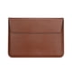 thumbnail image 1 of Funda con soporte para portátil de 15 pulgadas, piel sintética, tipo sobre, tipo bandolera, funda protectora para portátil., 1 of 6