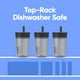 thumbnail image 3 of Vaso Owala Kids de plástico sin BPA, 450 ml, con pajita negra y gris, 3 of 3