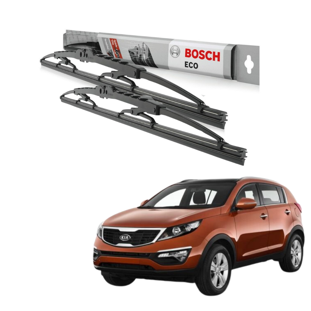 Plumillas Bosch Eco Para Kia Sportage 2011-2016
