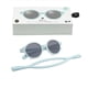 thumbnail image 1 of Lentes de Sol Bebe De Meses Anteojos Gafas Cat3 Tpee Polarizado Celeste, 1 of 3