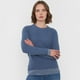 thumbnail image 3 of Sweater Mujer Cerrado Trenzado Petróleo Corona, 3 of 5