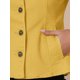 thumbnail image 5 of INSPIRE CHIC Chaquetas de Mezclilla para Mujer Cuello Alto Mangas Largas Chaquetas de Jean Cortas Amarillo S, 5 of 6