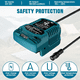 thumbnail image 4 of Adaptador de Cargador Solar Batería for Bosch 18V BAT609, Portátil, Trabajo Al Aire Libre, Acampar, 4 of 6