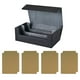thumbnail image 1 of Caja De Baraja De Cartas Coleccionables, Juguete De Tarjeta De Recolección Fuerte, Estuche Para Tarjetas Deportivas De Cuero PU, Negro, Gris Y Caqui, 1 of 5
