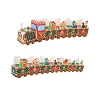 Magideal - Calendario De Adviento 2026 Vacío Para Rellenar, De Cartón, Con Forma De Tren Y Pegatinas Numeradas Del 1 Al 24. Incluye 24 Cajas De Regalo Para Decor