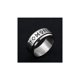 thumbnail image 2 of Anillo Runas Vikingo Titanio Giratoria Hombre Moda 2021, 2 of 3