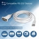 thumbnail image 4 of Cable convertidor USB a serie TRENDnet TU-S910 blanco, 4 of 9