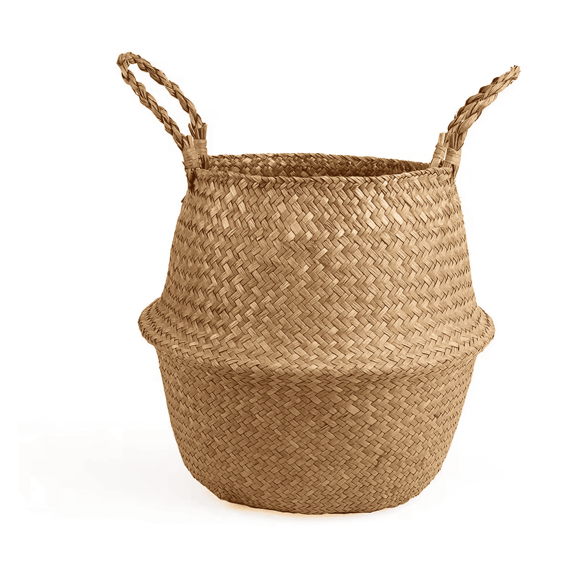 Topmarket - Macetero Cesto Canasto Tejido Mimbre