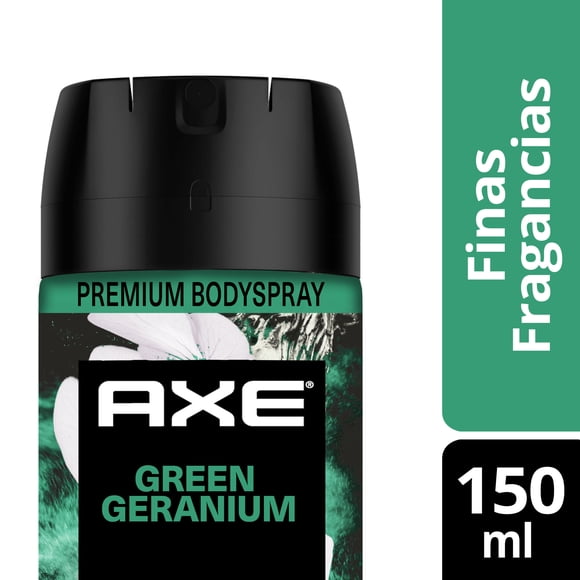 Desodorante Aerosol Axe Green Geranium Hombre, 150 ml