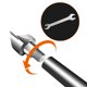 thumbnail image 2 of Broca para Cortar Madera Luckyway 16.5 mm Acero de Tungsteno, 2 of 5