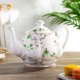thumbnail image 5 of Tetera Brew To A Tea 1100 ml con diseño floral de porcelana, 5 of 7