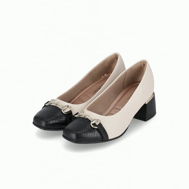 Zapato Estela Negro/Blanco Piccadilly